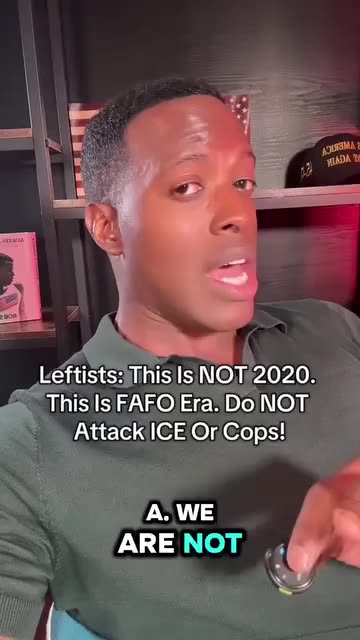 Leftists need to understand: you do NOT attack ICE or law enforcement!