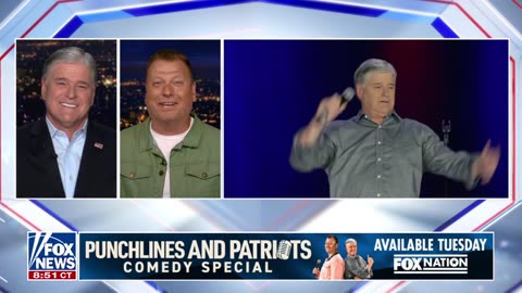 Failla & Hannity Recap Their 'Punchlines And Patriots' Comedy Special
