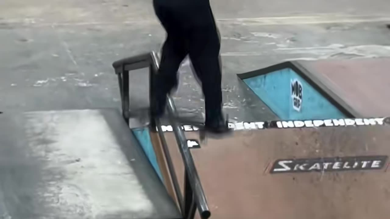 🤯🛹 Double Kickflip to BS Lipslide! | SkateNation