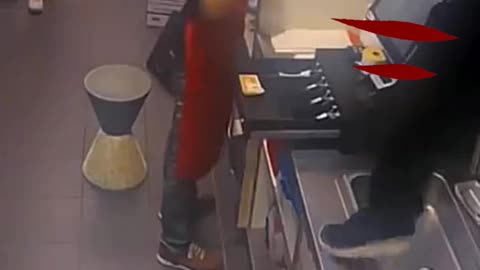 Real gun disarm during a robbery – nobody got hurt