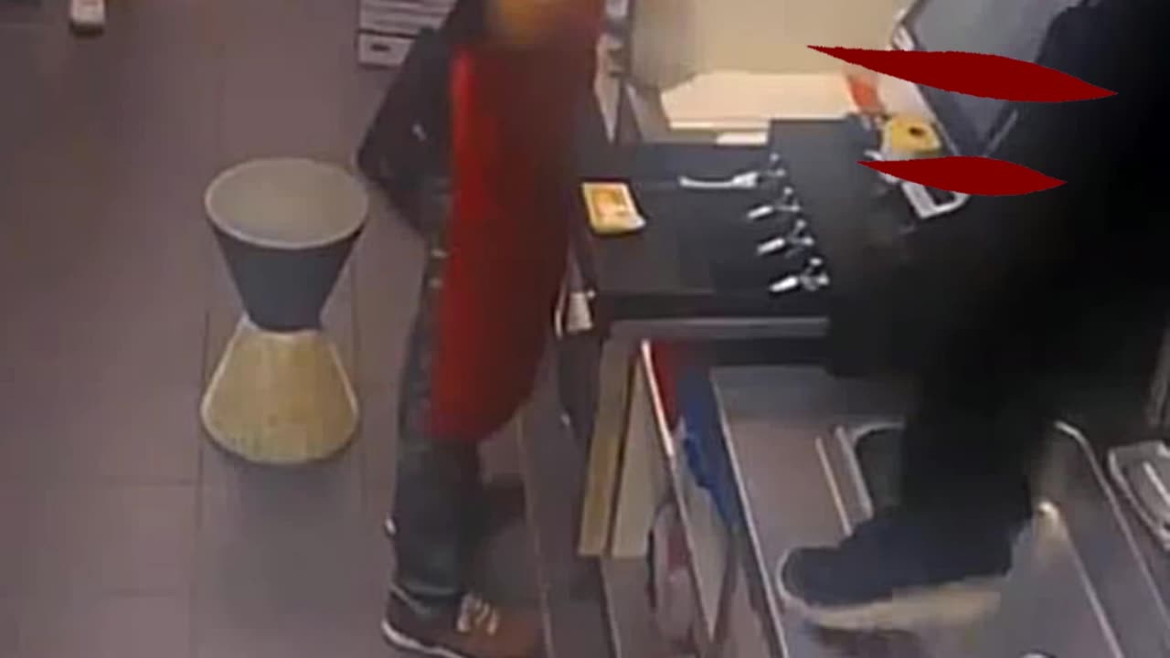 Real gun disarm during a robbery – nobody got hurt