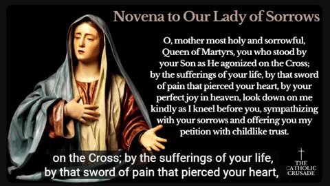 Our Lady of Sorrows Novena