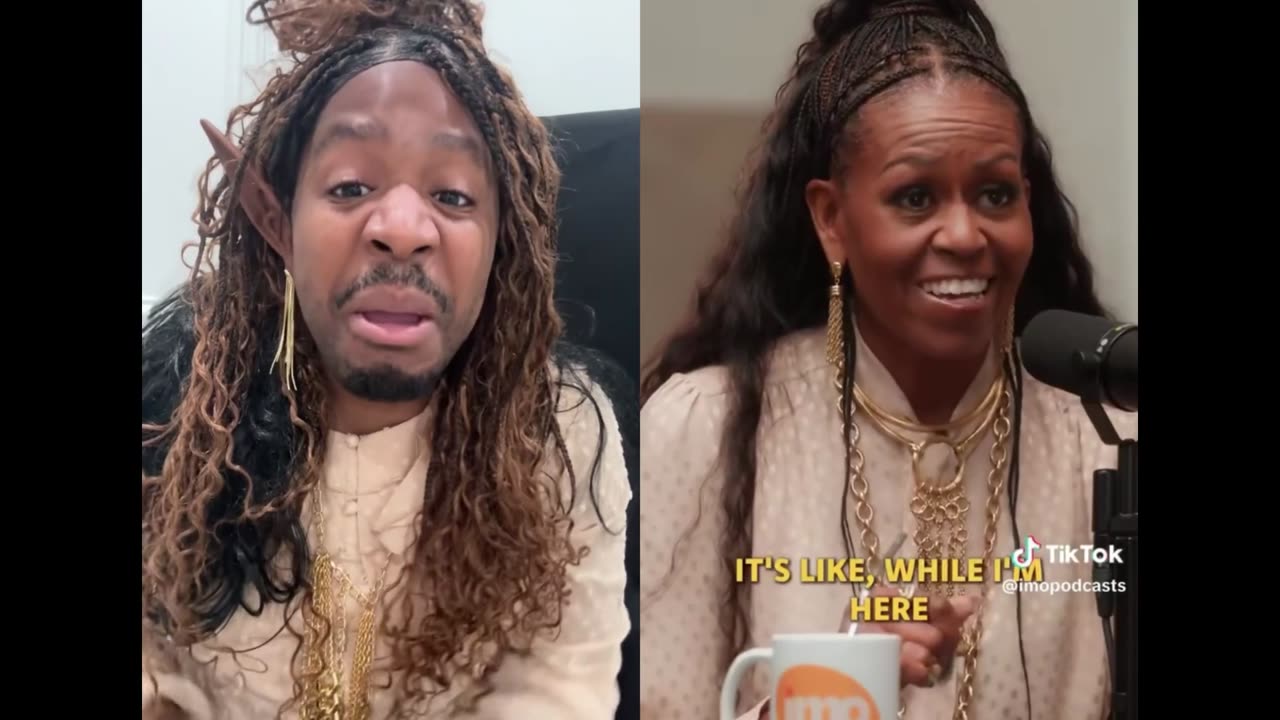 WHO WORE IT BEST 😂 Michelle Obama is going to be mad at me