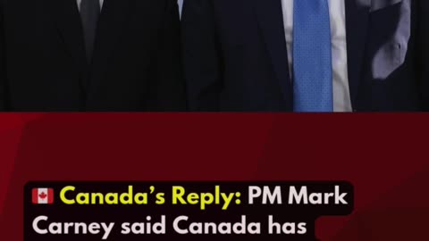 Trump Slaps 35% Tariff on Canada!🔥 Trade War 2025 #news #newsupdate #trump #canada