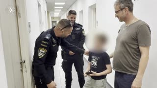 A Tira resident was arrested after stealing a cell phone from a child on his way to