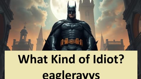 fanfiction-batman: What Kind of Idiot? by eaglerayys