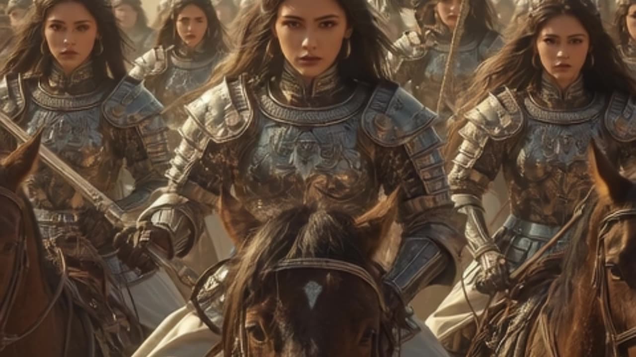 Warriors in Action: Women Soldiers Ready for the Frontline! 🎯🔥 #aiart #aivideo #animation