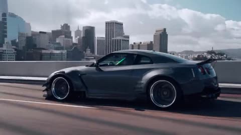 Flame Spitting R35 Nissan GTR