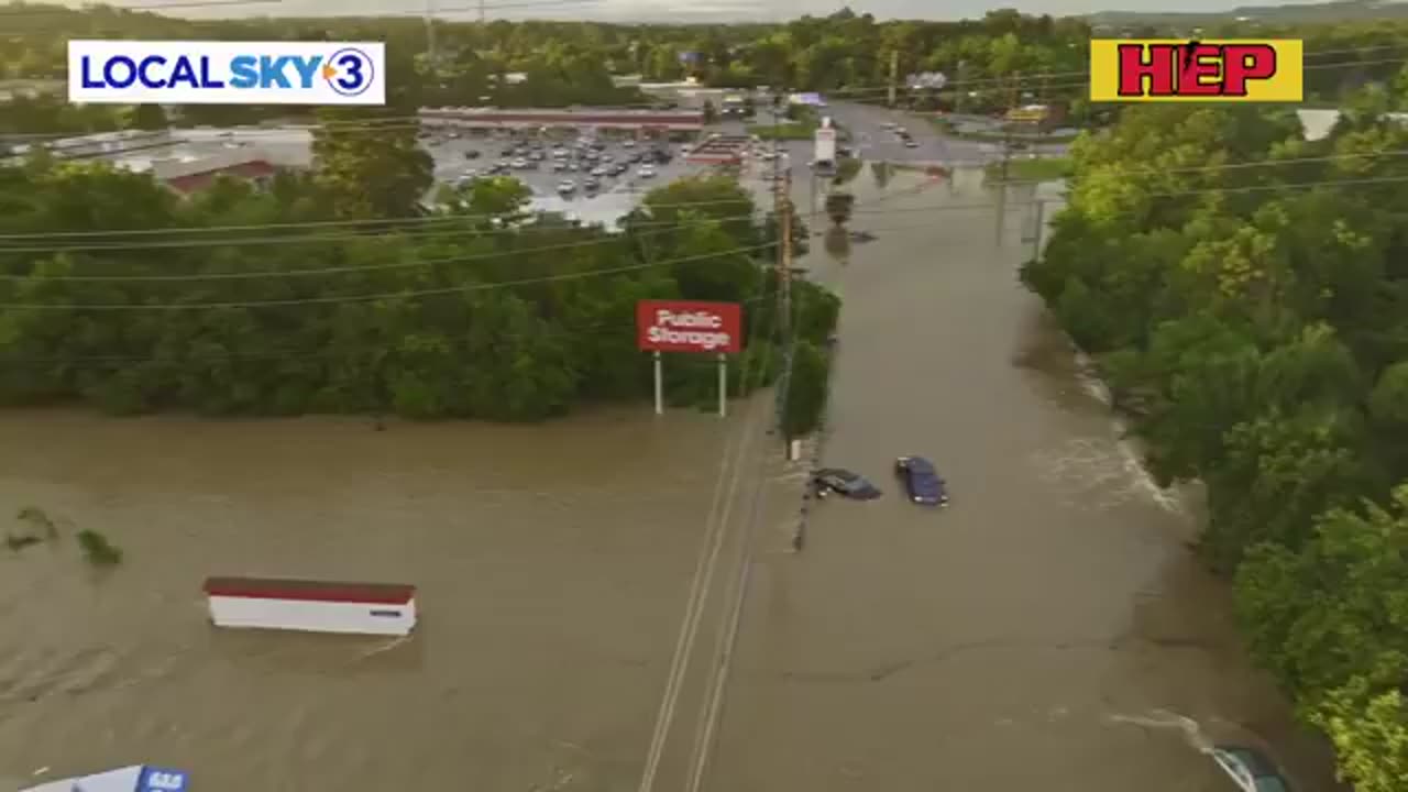 Situation Report: Flash Floods in Chattanooga, TN Cause MASSIVE DAMAGE