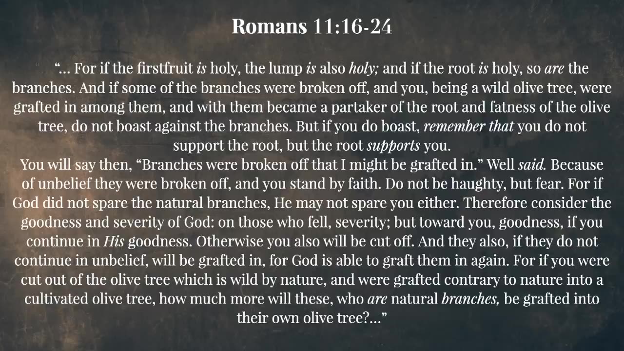 Israel and the Church