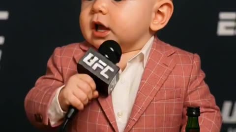 baby conor vs baby khabib ai