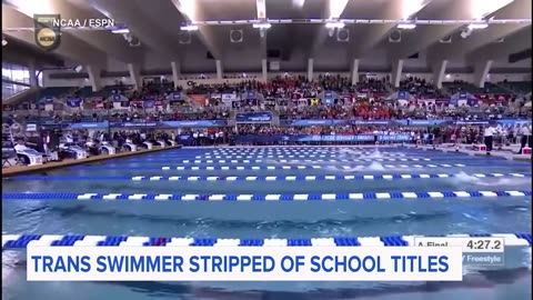 Transgender swimmer, Lia Thomas stripped of school titles in university agreement with Trump admin