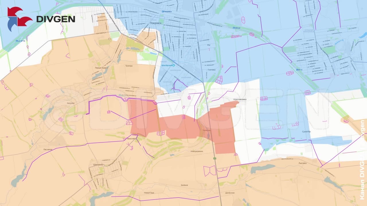 Russian Forces Push Across Multiple Axes, Expanding Control from Kharkov to Pokrovsk 21-09-2025