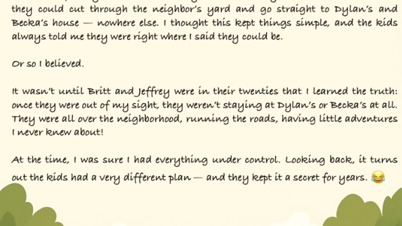 The Great Neighborhood Secret