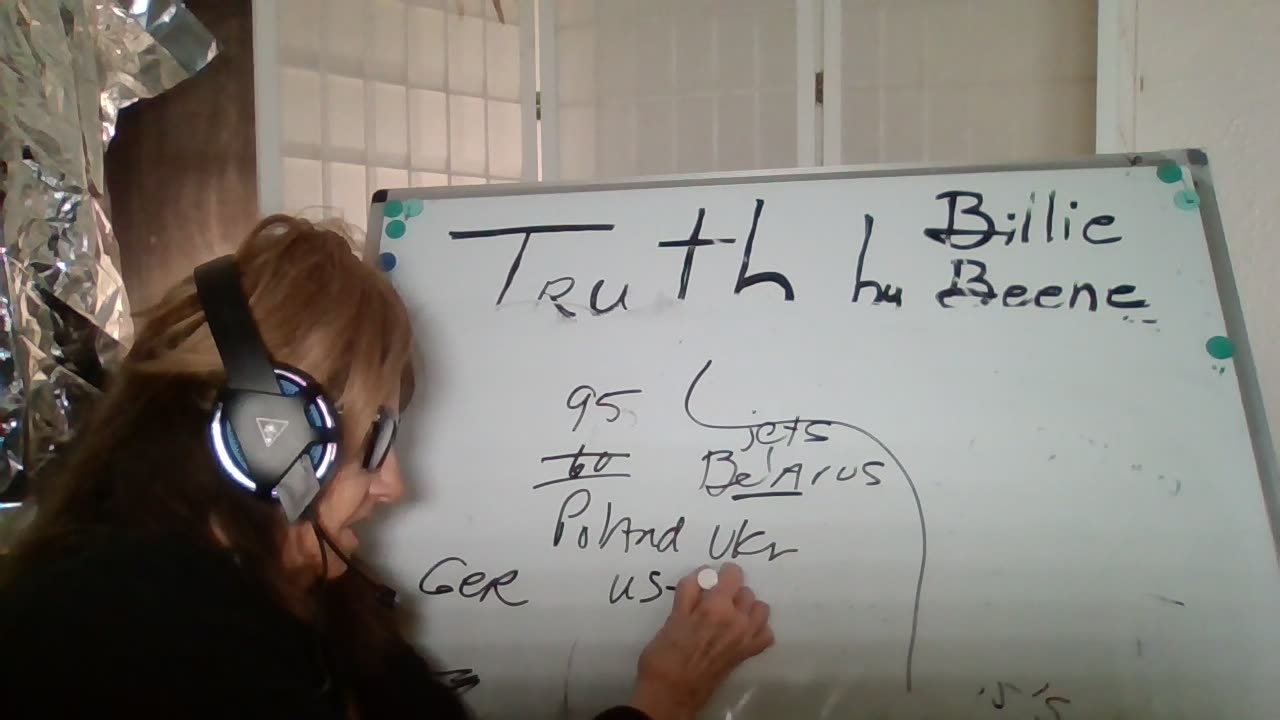 9095-8P TRUTH BY BILLIE BEENE FLASH PRES T- DOOMSDAY PLANE! US MIL SHT DN RUS DRONES OVER POLAND!