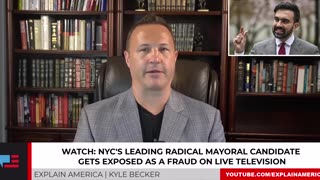 WATCH： NYC's Leading Radical Mayoral Candidate Gets EXPOSED as a Fraud on Live Television