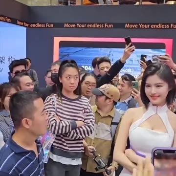 The dude is very focus on the prize