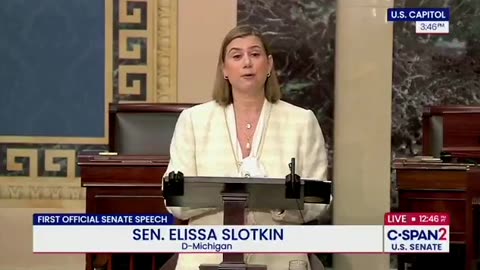 Sen. Slotkin Humiliated After Embarrassing Slip-Up In First-Ever Address To Chamber