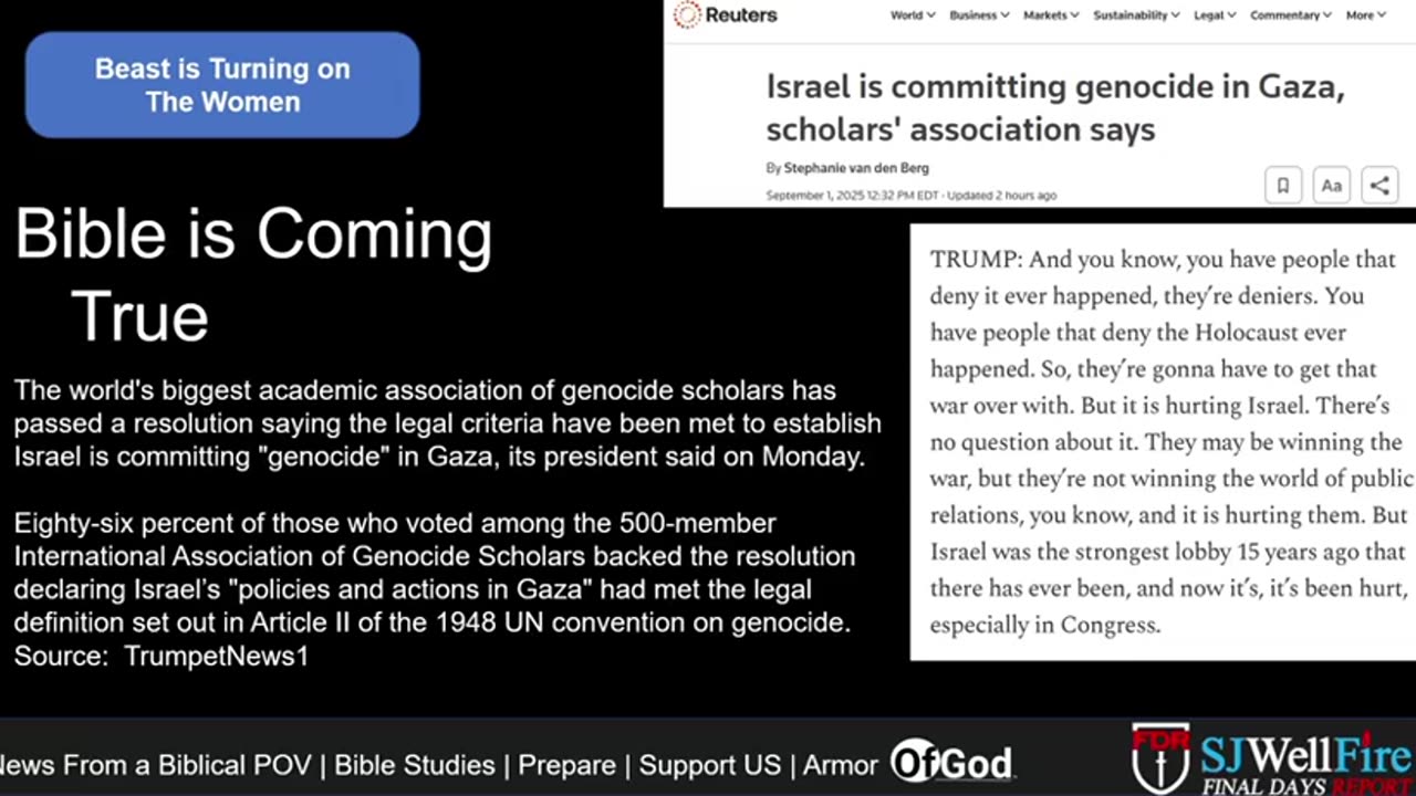 The Reason Why Christians Can't See Trump is Enslaving us All？ Bad Eschatology