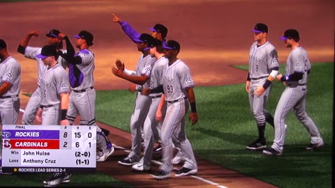 MLB The Show: Colorado Rockies vs St. Louis Cardinals (S11 NLCS G3)