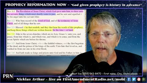 Revelation – To Hide from His servants things… which must shortly come to pass... 95 a.d.