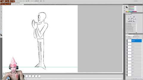2024 10 20 - Pitcher & Catcher _ Drawing Livestream (Oct. 20th 2024) _ Joe Winko