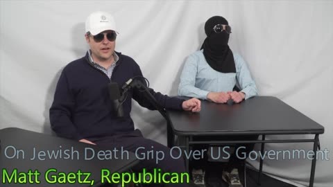 Matt Gaetz on Jews' death grip over US government