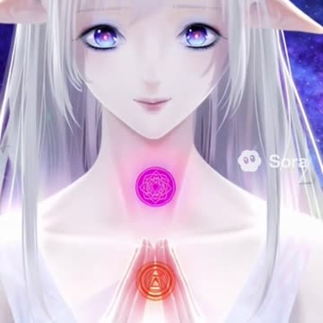 Anime mystical meditation