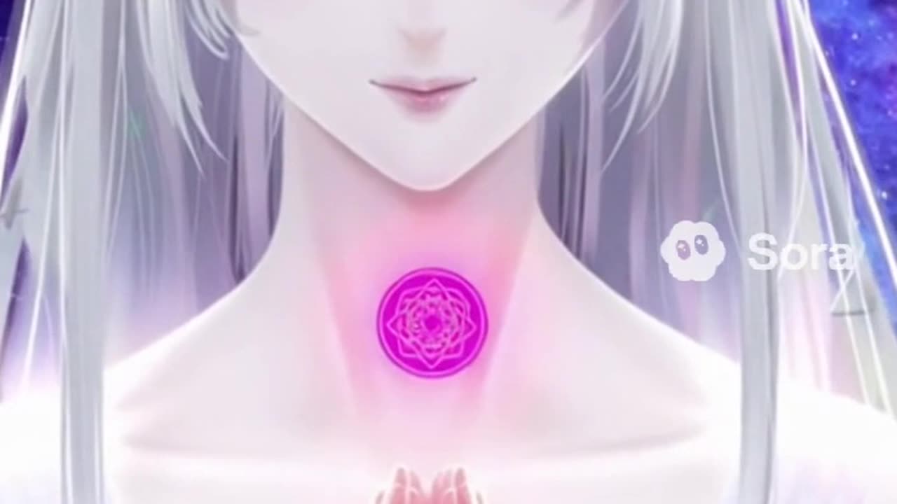 Anime mystical meditation