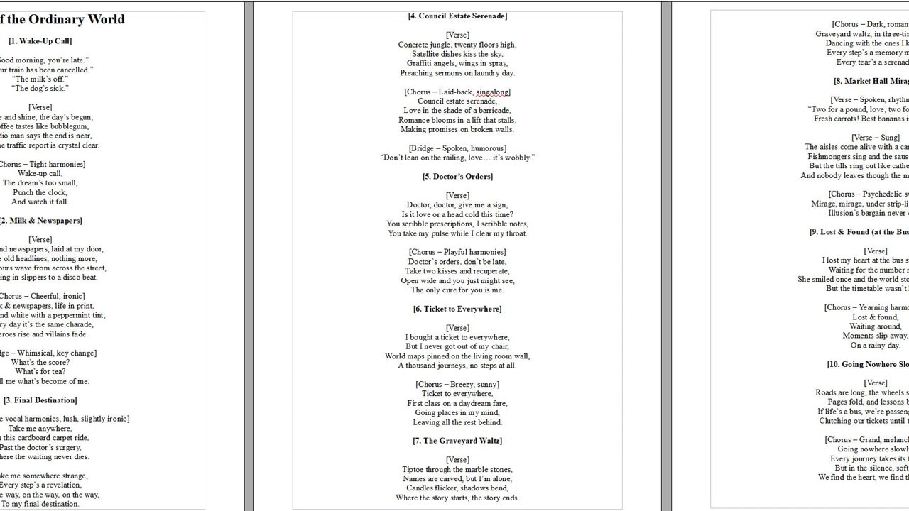 Maps of the Ordinary World