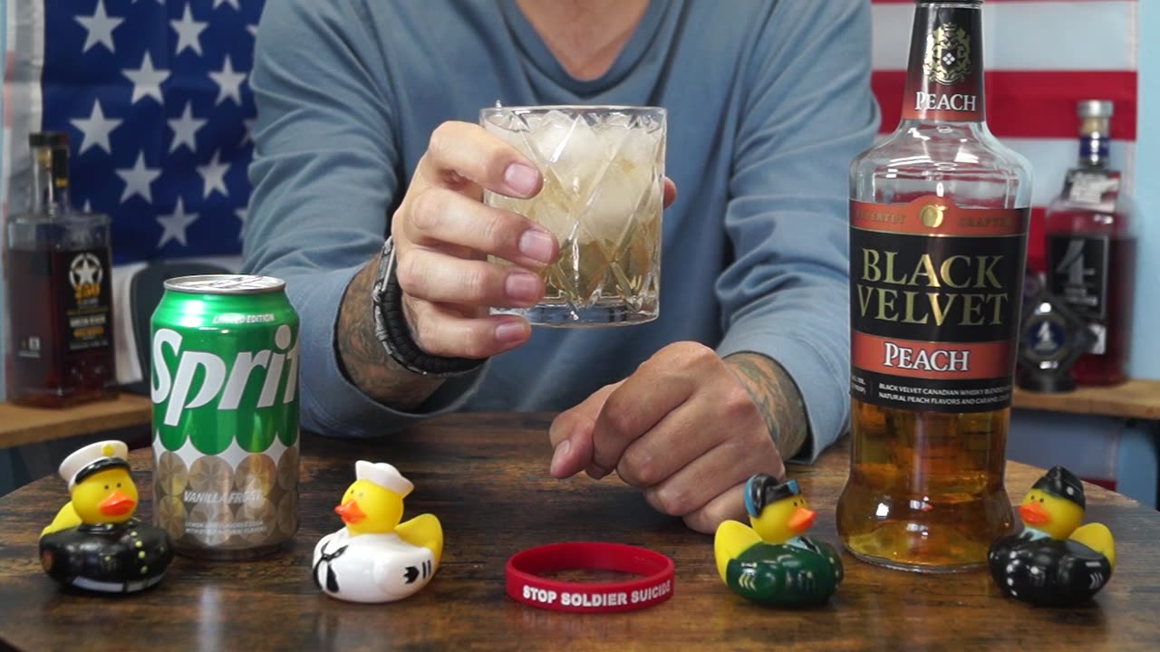 Howard Brooks - Black Velvet Peach Whiskey & Sprite Vanilla Frost