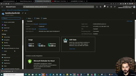 45.11 Deployment Azure With Container And Images Krish Naik ML