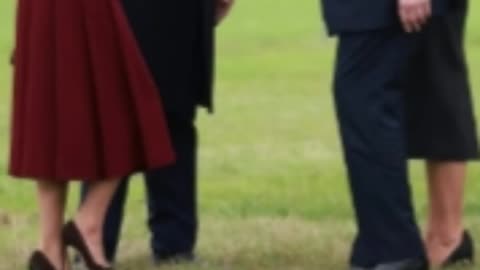 Kate subtle gesture when walking next to William after spotting closeness of Trump and Melania