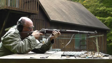 Shooting German WW2 ammo out of a WW2 German K98K