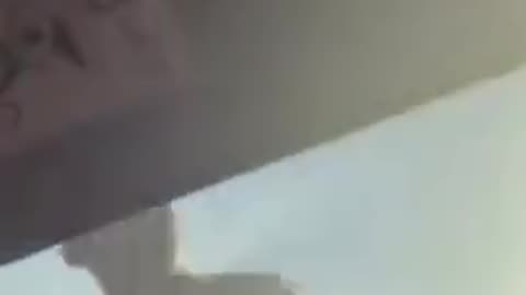 Moroccan migrant JUMPS onto a woman’s car on the highway, trying to assault her