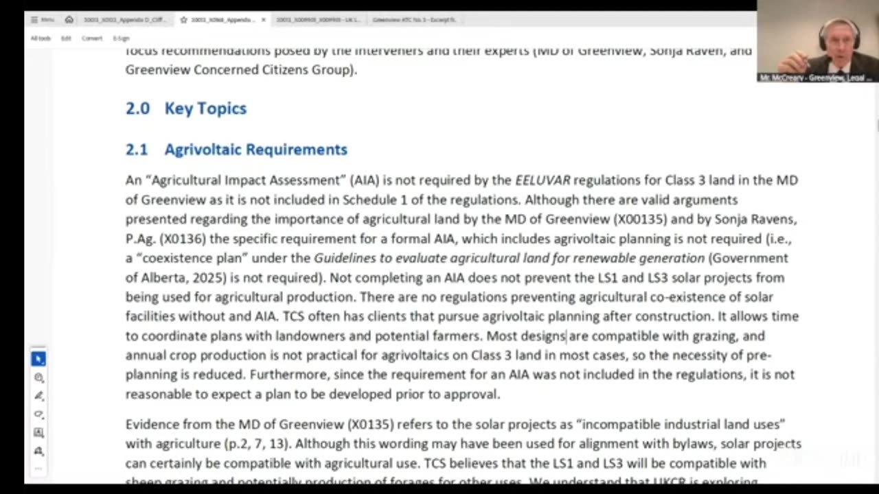 AUC Proceeding #30013 Little Smoky 1&3 Solar Day 1 part 3