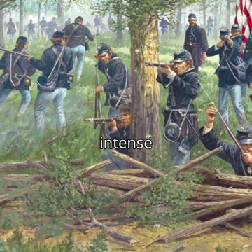 Running through grapeshot at Gettysburg