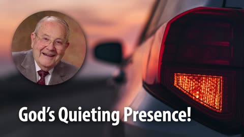 GOD’S QUIETING PRESENCE​​! – Psalm 107:30 Devotional by Pastor Cecil A. Thompson