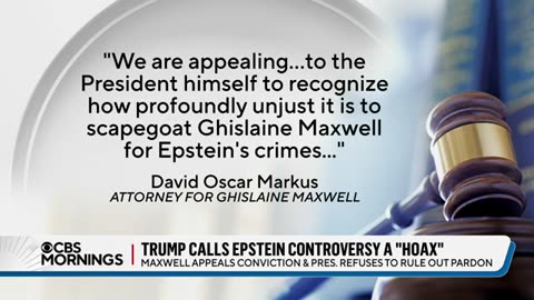 Epstein's co-conspirator Ghislaine Maxwell asks Supreme Court to overturn her conviction
