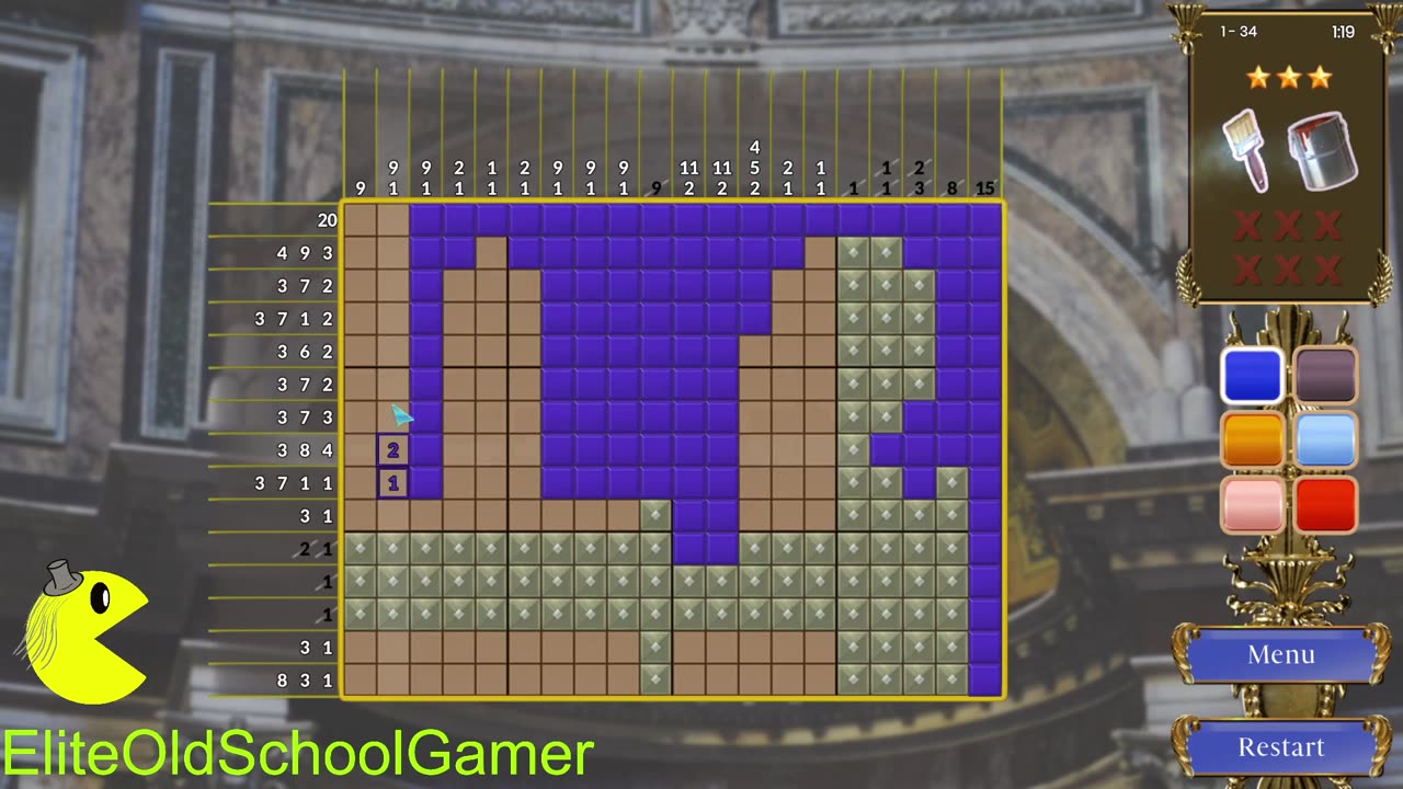 Prime Mosaic - Review and Walk-through - Level 34 - May 2025