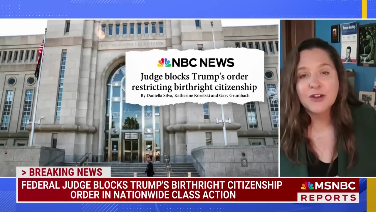 Trump's birthright citizenship order BLOCKED by judge