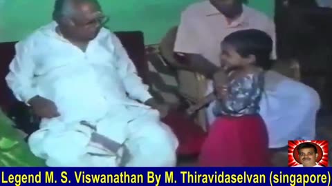 Legend M. S. Viswanathan Vol 188 Mellisai mannar to my Thoothukudi residence visit 2001