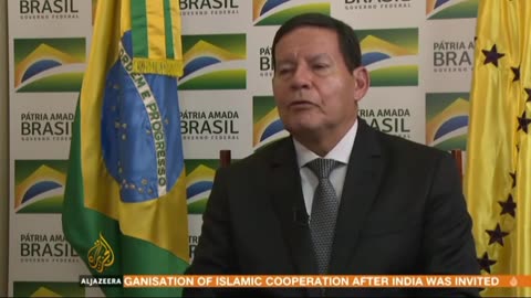 Hamilton Mourão : AL JAZEERA JAZ : March 2, 2019 7:32am-8:01am +03 : Free Borrow & Streaming: