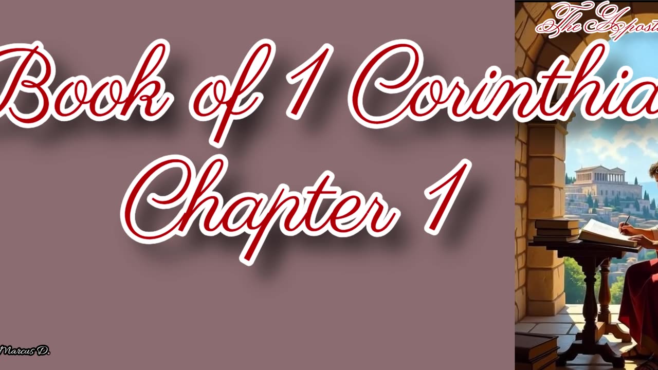 The Book of 1 Corinthians Chapter 1