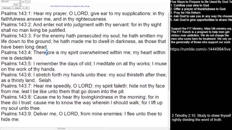 Psalm 143