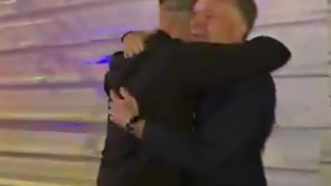 President Donald J. Trump's envoy Steve Witkoff embraces Edan Alexander's father in an emotional moment!