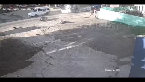 Cámara grabó accidente fatal en Santander