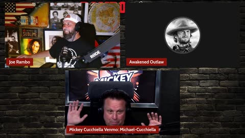 Rambo AF with Red Pilling Mickey, with Awakened Outlaw 5-19-25
