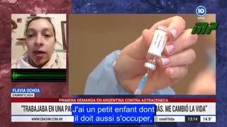 AstraZeneca est poursuivie en justice en Argentine et une demande d'analyse des vaccins a été faite.