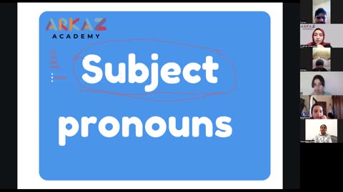 Subject Pronouns Class (9)